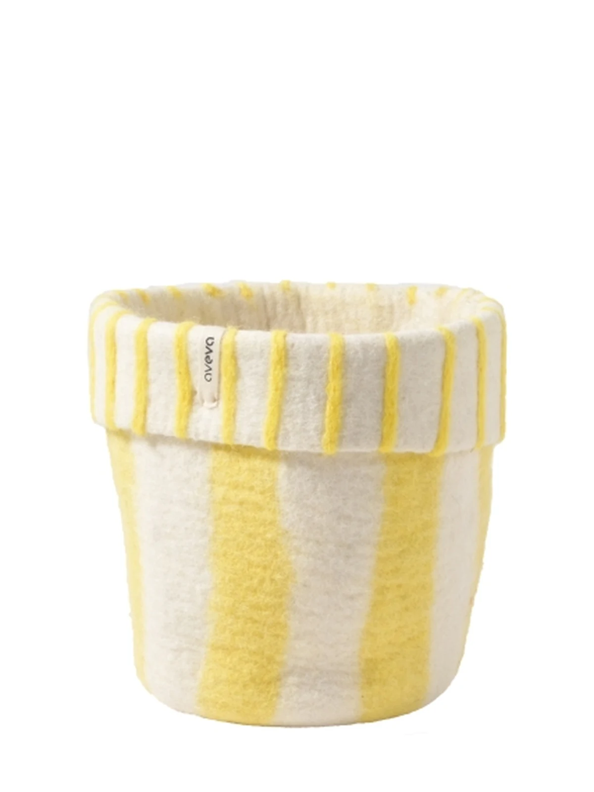 grand pot jaune de la marque aveva