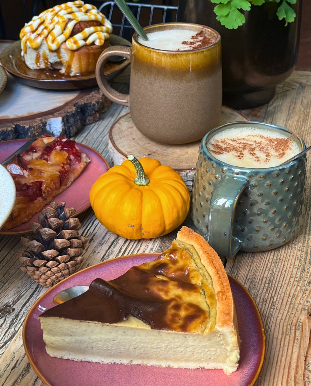 boissons chaudes pour l'hiver et pâtisserie à la wilderie à lille