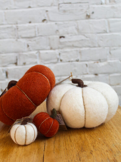 citrouilles en feutrine new heidi