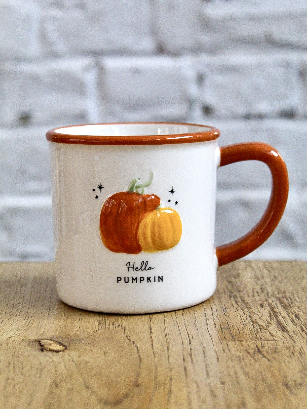 mug hello pumpkin tasse automne