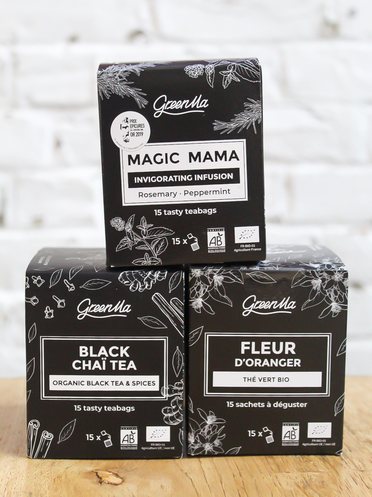 thés et infusions greenma